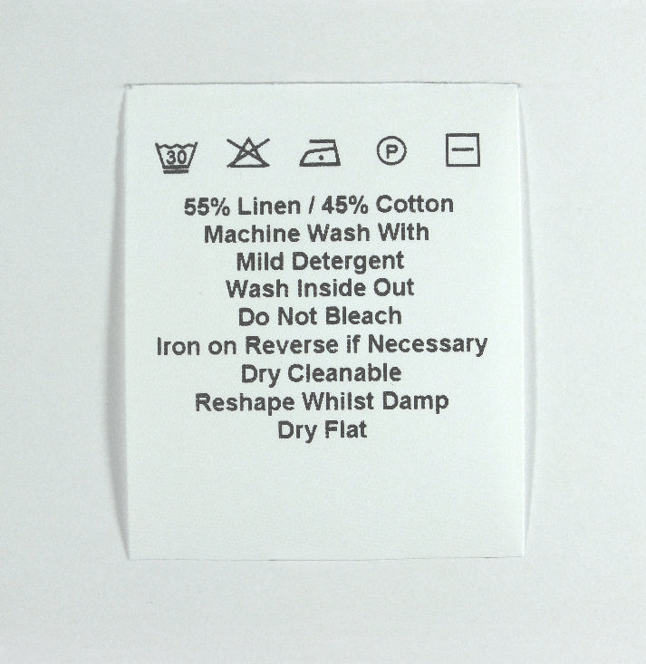 care label shirt